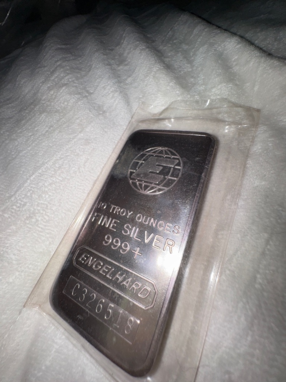 Silver Bar 10 Troy Ounces - Silver - Picture 2 of 4